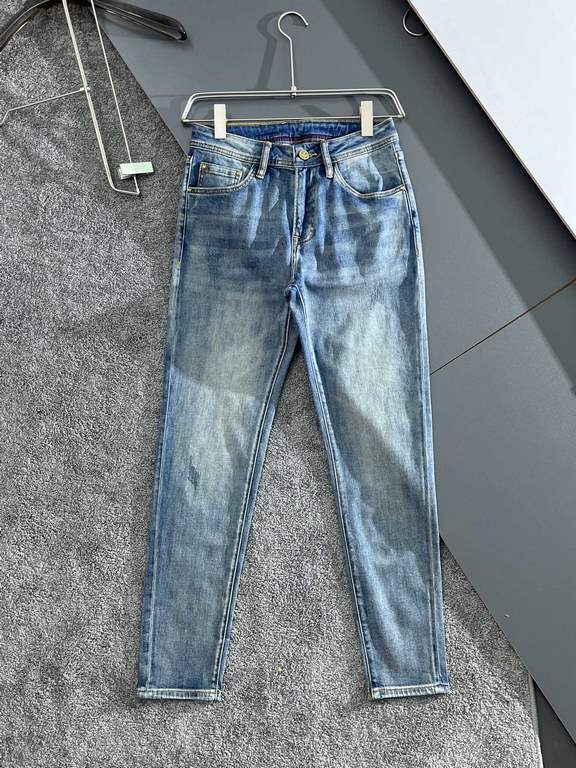 Donkey family 23SS new jeans High-end quality Vintage color wash  embroidery process Fabric super soft and comfortable on the upper body gentle and non-restrictive feelingYardage 30,31,32,33,34,36,38