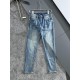 Donkey family 23SS new jeans High-end quality Vintage color wash  embroidery process Fabric super soft and comfortable on the upper body gentle and non-restrictive feelingYardage 30,31,32,33,34,36,38