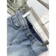 LV Louis Vuitton 2023 early fall new casual jeans, high-end customized series. Imported high-density customized cotton tannin fabric comfortable and soft skin-friendly, straight and not easy to wrinkle, original hardware