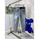 LV Louis Vuitton 2023 early fall new casual jeans, high-end customized series. Imported high-density customized cotton tannin fabric comfortable and soft skin-friendly, straight and not easy to wrinkle, original hardware