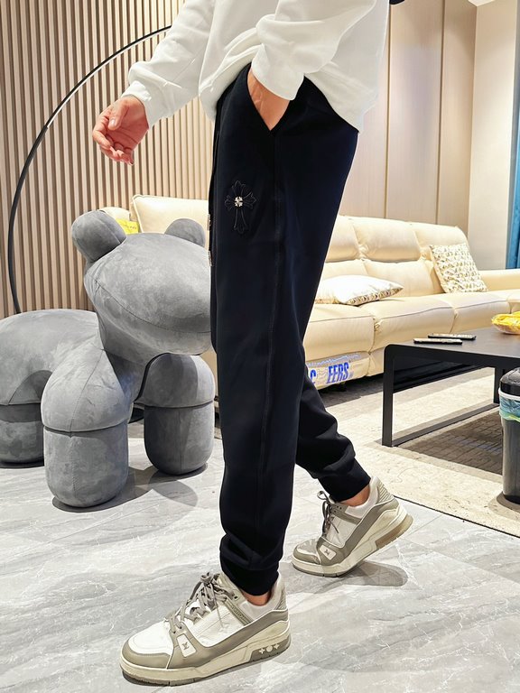 Kroxin 2023 new casual pants for fall and winter! Official website synchronization sale. Brand classic LOGO casual pants , customized fabric, excellent comfort, strong hand touch. Highly recognizable, perfect quality cra