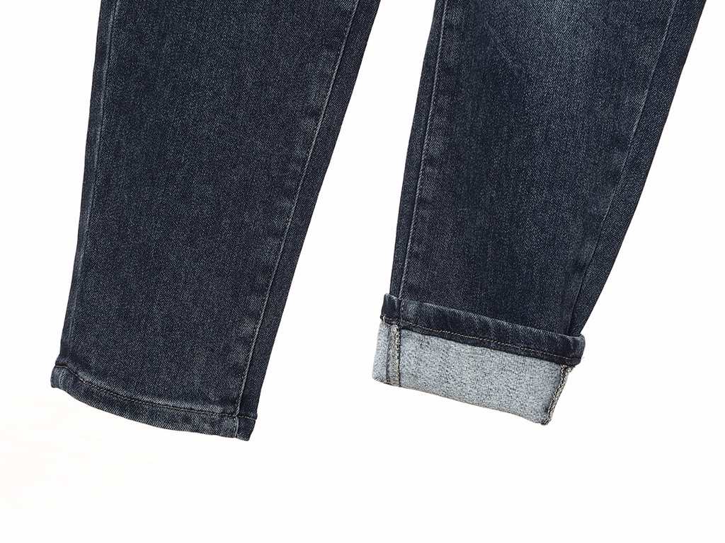 Louis Vuitton Louis Vuitton LV 2023  fall and winter thickened and padded jeans small straight counter available Entity store superb jeans   counter original 11 good goods for all ages. The highest version of the market 