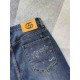 GU Gujia 23FW fall and winter new jeans fabric with elasticity high comfort on the body without a sense of constriction sense of fashionSize 29,30,31,32,33,34,36,38