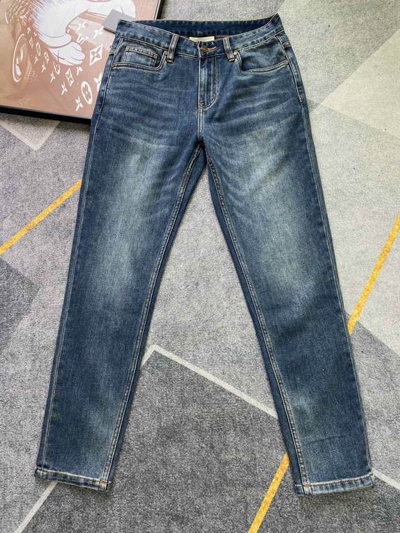 GU Gujia 23FW fall and winter new jeans fabric with elasticity high comfort on the body without a sense of constriction sense of fashionSize 29,30,31,32,33,34,36,38