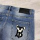 Bur 2023 Year of the Rabbit limited series logo logo men's small straight denim jeans! Channel rare out, the market is rare boutique channel source, absolutely can bring you an unexpected wearing experience, sincerely re