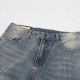 GUCCI  Gucci splicing simple vintage classic jeansSo far this year to do the most awesome jeans, heavy washing process, hidden mystery details are very much, this time the main push of the pants whether version or on the