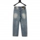 GUCCI  Gucci splicing simple vintage classic jeansSo far this year to do the most awesome jeans, heavy washing process, hidden mystery details are very much, this time the main push of the pants whether version or on the