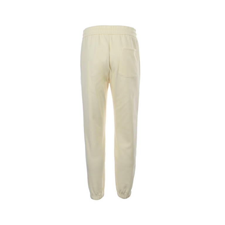 GivenchyGivenchy 23ss colorblocked four-check embroidered pants sweatpantsThe fabric is made of 420g cotton fabric, ordering dyeing color after the whole etching hair processing, against the original version of the silky