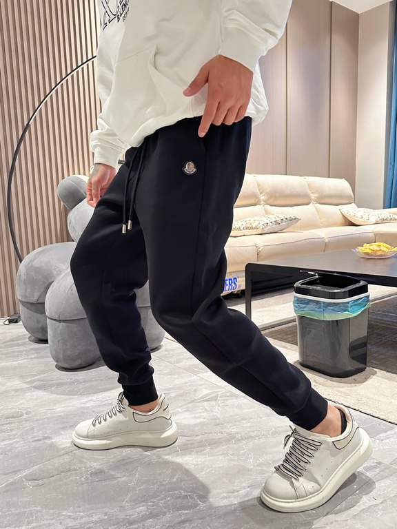 Monkou 2023 new casual pants for fall and winter! Official website synchronized sale. Brand classic LOGO casual pants , customized fabric, excellent comfort, strong hand touch. Highly recognizable, perfect quality crafts