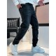 LV 23ss fall and winter new men's casual jeans, top quality! Channel order, official website synchronized sale! Original factory order denim cotton material! Suitable for casualformal wear all kinds of collocation ~ the 