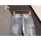 Bur, new casual tannin jeans   spring and summer new The brand logo on the back pocket is embroidered by imported machine vacuum   The body of the garment is washed with heavyweight environmentally friendly plant enzymes