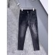 Donkey Family 23SS high-end custom jeans Latest fashion week runway models Original color yeast wash process Selected heavyweight denim fabrics, comfortable and skin-friendly Original hardware accessories accessories Cub