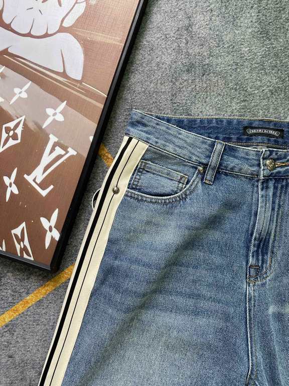 23FW fall and winter new jeans fabric with elasticity high comfort on the body without a sense of constriction sense of fashionSize 29,30,31,32,33,34,36,38