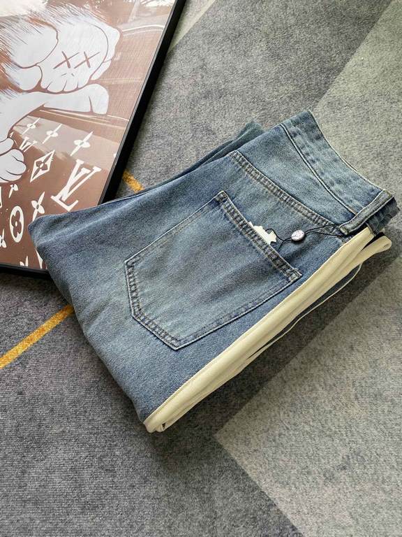 23FW fall and winter new jeans fabric with elasticity high comfort on the body without a sense of constriction sense of fashionSize 29,30,31,32,33,34,36,38