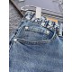 DH's 23SS new jeans High-end quality Slim fit Fabric with stretch Comfortable fit Good shape No binding on the body Size 30, 31, 32, 33, 34, 36, 38.