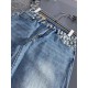 DH's 23SS new jeans High-end quality Slim fit Fabric with stretch Comfortable fit Good shape No binding on the body Size 30, 31, 32, 33, 34, 36, 38.