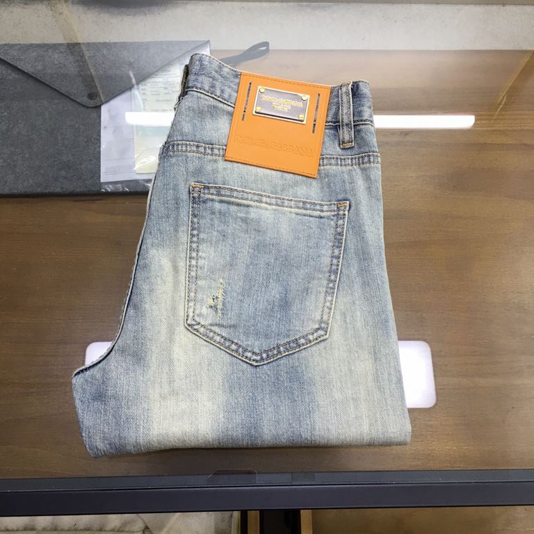 New products   D.G 2023 summer the latest products, counter synchronization for sale Original single goods, washed casual jeans, imported original washed elastic fabric, comfortable and elastic, back pockets exquisite ha