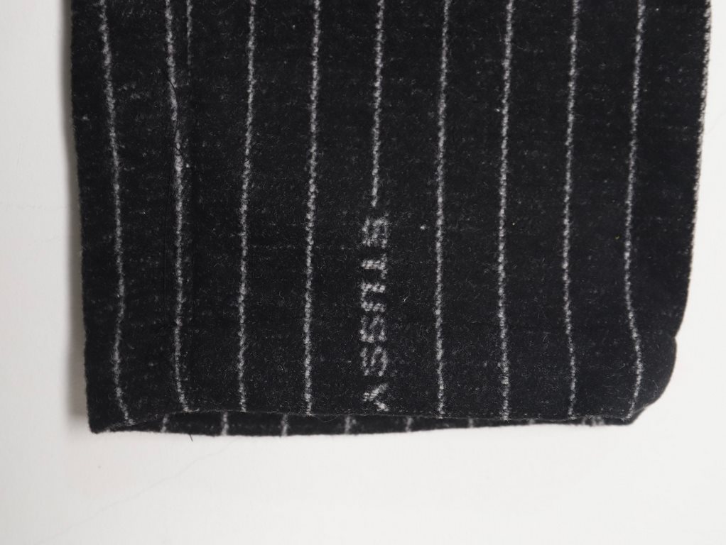 Nike x Stussy Nike Stussy co-branded SS23 wool striped straight long casual pantsIt took two months to customize the fabric Original consistent (including wool) crafted version details to the top fabric thick every detai