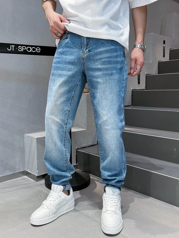 BUR original single men's fashion models denim jeans, Hong Kong trading company goods, pure foreign channels, top Thai OEM products, the official website to promote the sale of the latest limited edition of the Year of t