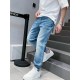 BUR original single men's fashion models denim jeans, Hong Kong trading company goods, pure foreign channels, top Thai OEM products, the official website to promote the sale of the latest limited edition of the Year of t