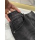 Gee family 2023 early fall new casual jeans, high-end customized series. Imported high-density customized cotton tannin fabric comfortable and soft skin-friendly, straight and not easy to wrinkle, original hardware. In-k