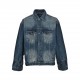 BalenciagaParisian 23Fw Deconstructed Pants Jeans JacketExclusive custom denim 460 grams of high-end custom fabrics, the process is tedious and extremely complex, the overall trouser jacket restructuring presents excelle