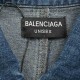 BalenciagaParisian 23Fw Deconstructed Pants Jeans JacketExclusive custom denim 460 grams of high-end custom fabrics, the process is tedious and extremely complex, the overall trouser jacket restructuring presents excelle