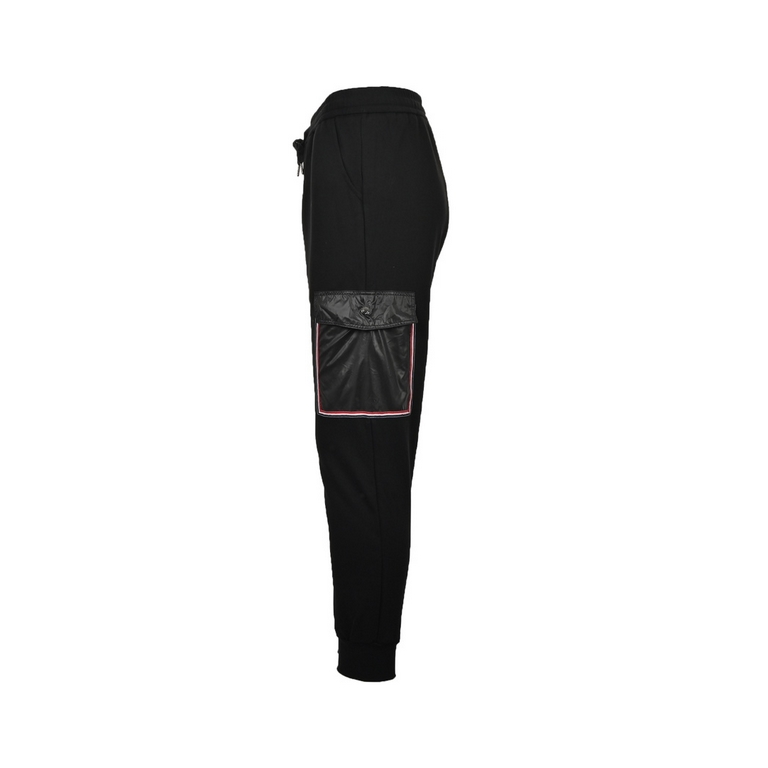 MonclerMoncler 23Fw Nylon Pocket Work PantsThe new splicing combination of workwear large pockets sports elastic drawstring sweat pants, high quality tripe fabric, super soft special feel, super texture comfortable soft 