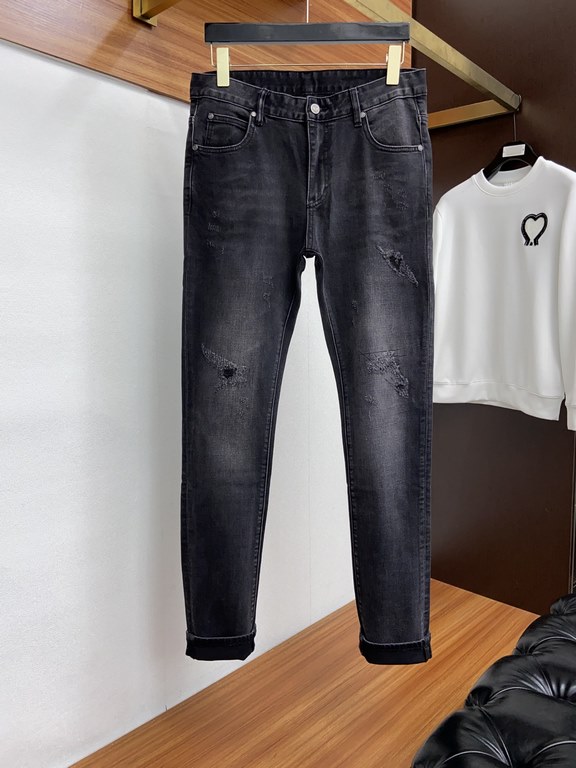 Balmain fall modelsThe new model of jeans Small Straight Counter available Physical store extreme jeans   Counter original 11 good goods for all ages. The highest version of the market imported fabrics from Europe. Comfo