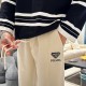 Prada new casual pants for fallwinter 2023! Synchronized sale on the official website. Brand classic LOGO casual pants , customized fabric, excellent comfort, strong hand touch. Highly recognizable, perfect quality craft