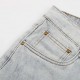 Louis Vutton jeans with cartoon character embroidered logo on the back.So far this year to do the most awesome jeans, heavy wash process, hidden mystery details are very much, this time the main push of the pants whether