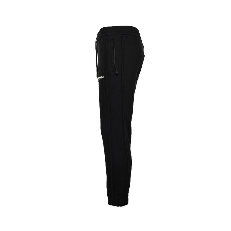 Balenciaga Tape-printed vertical-leg pants.Counter synchronization original domestic counter purchase, fixed weaving 420g yarn, blank wash feel, cloth, drape up to 380g, drawstring independent fixed dyeing Printing for t