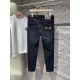 Fendi 23ss fall and winter new men's casual jeans, top quality! Channel order, official website synchronized sale! Original factory order denim cotton material! Suitable for casualformal wear all kinds of collocation ~ t