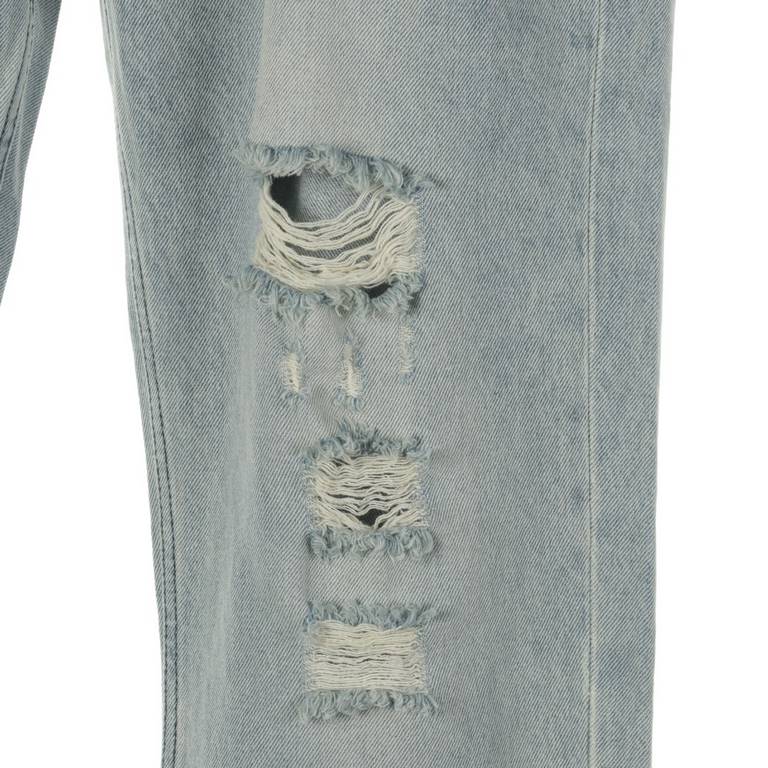 Versace  Versace back portrait leather label denim pantsSo far this year to do the most awesome jeans, heavy wash process, hidden mystery details are very much, this time the main push of the pants whether version or upp