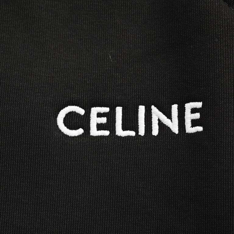 CelineCeline 23Fw Side Webbing Embroidered Logo Drawstring Trousers (Padded)Celine Celine Side Webbing Embroidered Logo Drawstring Padded Trousers Fried Street Magic OOTD Wear Fantastic The color is very positive, very e