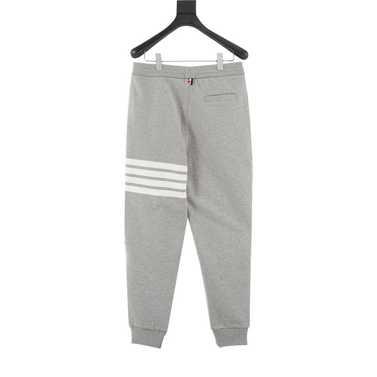 ThomBrowneThomBrowne Classic Color Woven Vertical Leg Sweatpants#The fabric is made of professional staple spinning surface 32s touch delicate inner 8s, stiff and shapely, the weight is up to 380g, the starting order qua