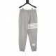 ThomBrowneThomBrowne Classic Color Woven Vertical Leg Sweatpants#The fabric is made of professional staple spinning surface 32s touch delicate inner 8s, stiff and shapely, the weight is up to 380g, the starting order qua