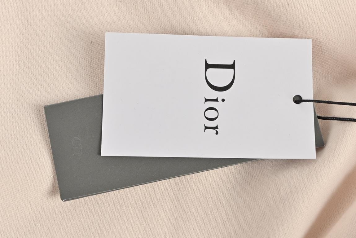 DiorDior 23Fw Side Old Flower Webbing Logo Embroidered Micro Label TrousersFrom the DIOR BY ERL premium co-branded collection.The fabric is made of 400g washed terry cotton fabric, with custom-dyed color and then whole e