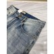 GU2023 early fall new casual jeans, high-end customized series. Imported high-density customized cotton tannin fabric comfortable and soft skin-friendly, straight and not easy to wrinkle, original hardware. In-kind shoot