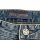 Louis VittonLouis Vuitton 23Fw Back Pocket Graffiti Letter JeansSo far this year to do the most awesome jeans, heavy wash process, hidden mystery details are very much, this time the main push of the pants either version