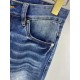 BBR home 23FW fall and winter new jeans fabric with elasticity high comfort on the body without a sense of constriction back pockets three-dimensional BT letter design fashion senseSize 29,30,31,32,33,34,36,38