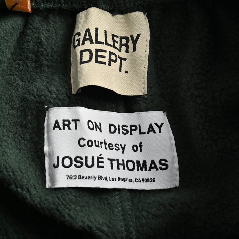 GALLERY DEPT 23Fw mottled letters graffiti colorful printed pantsImported 2121 bottom 8 grams of 420 grams of cotton three threads of wool fabric with 21 double yarn 22 threads cross-cut fabric with the large body materi