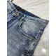 LV2023 early fall new casual jeans, high-end customized series. Imported high-density customized cotton tannin fabric comfortable and soft skin-friendly, straight and not easy to wrinkle, original hardware. In-kind shoot