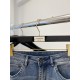 Dior, 2023 latest products, counter synchronization on sale, the original single goods, washed casual jeans, imported original washed stretch fabric, comfortable and elastic, the original hardware accessories decorative 