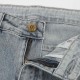 GUCCI  Gucci co-branded North Face simple vintage classic leather label LOGO jeansThis year so far as to do the most awesome jeans, heavy washing process, hidden mystery details are very much, this time the main push of 