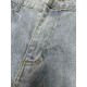 Maison MargielaMM6 Margiela Classic Denim Blue Washed and Aged Patchwork JeansSo far this year to do the most awesome jeans, heavy wash process, hidden mystery details are very much, this time the main push of the pants 