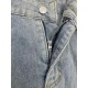 Maison MargielaMM6 Margiela Classic Denim Blue Washed and Aged Patchwork JeansSo far this year to do the most awesome jeans, heavy wash process, hidden mystery details are very much, this time the main push of the pants 