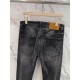 LV 23ss fall and winter new men's casual jeans, top quality! Channel order, official website synchronized sale! Original factory order denim cotton material! Suitable for casualformal wear all kinds of collocation ~ the 