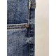 Dior, 2023 latest products, counter synchronization on sale, the original single goods, washed casual jeans, imported original washed stretch fabric, comfortable and elastic, the original hardware accessories decorative 