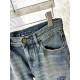 LV Louis Vuitton 2023 early fall new washed jeans, Z cabinet available, the original single ruthless goods, using the original micro-stretch fabric, simple and comfortable, unique design, creating a sense of simple lines